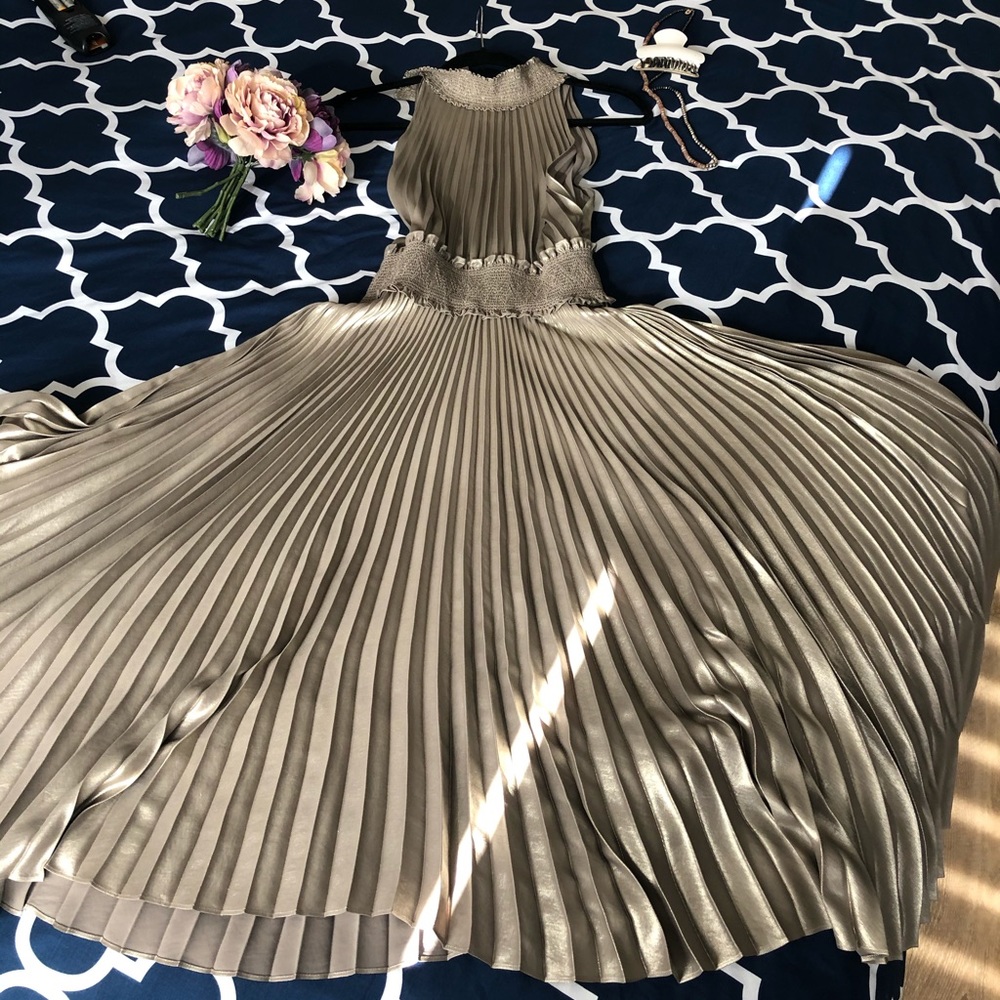 A.L.C silver dress